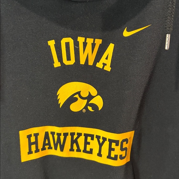 Nike Black & Yellow Iowa Hawkeyes Pullover Hoodie - Picture 3 of 6